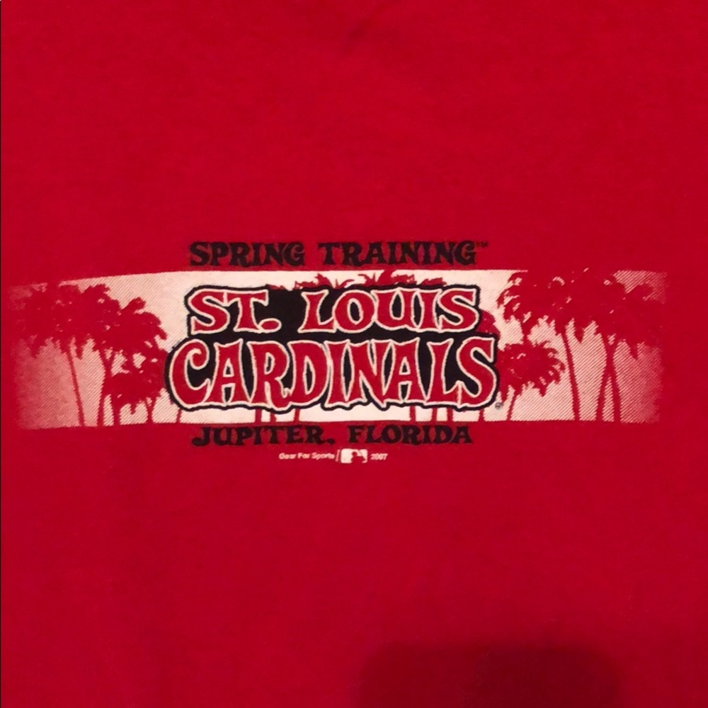 St. Louis Cardinals Spring Training t-shirt.